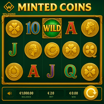 Wildsino - Minted Coins Slot Game - Free Spins and Multipliers